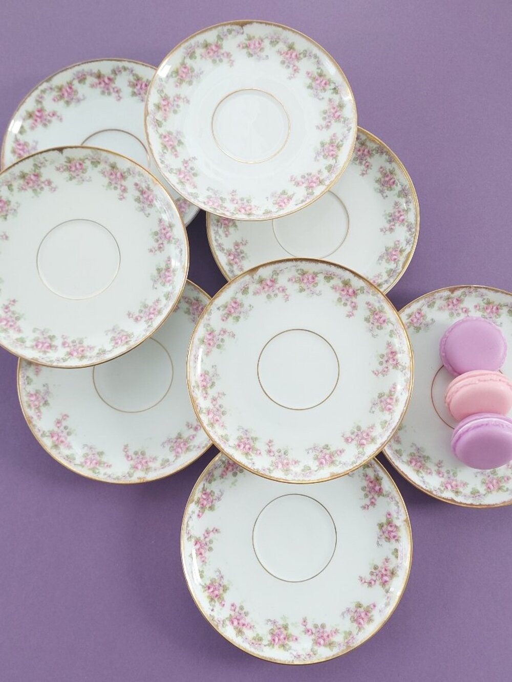 Limoges Saucers 5.5inch Set of 8